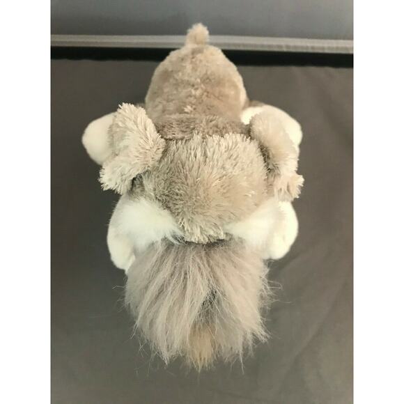 Schnauzer Dog Puppy Grey Gray Plush Stuffed Animal 7" inch Ganz Webkinz NO CODE - Picture 5 of 11